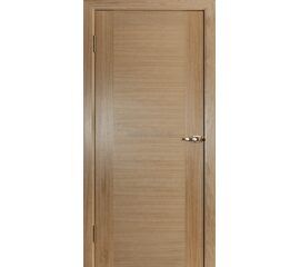 Klasiskas iekšdurvis ar gludu dabīga ozolkoka finierējumu.