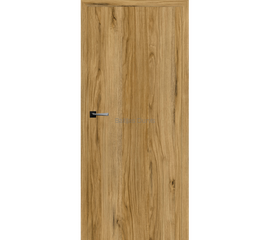 Dabīga ozola toņa gludas iekšdurvis ar koka faktūru. Durvis piemērotas dažādiem interjera stiliem.