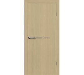 Iekšdurvis BELLA-L ECO ar dabīga koka apdari un minimālistisku gludu dizainu.