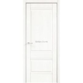 Iekšdurvis ALTO Balts matēts ar pildiņu elementiem un baltu matētu apdari, kas piemērota modernam interjeram.