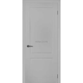 Iekšdurvis LIANA 2 RAL 7047 pelēkā krāsā – vienkāršs un izsmalcināts dizains.