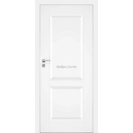NESTOR DRE iekšdurvis baltā matētā apdarē ar minimālistisku un tīru stilu.