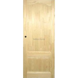 Фрезерованая деревянная дверь из массива сосны