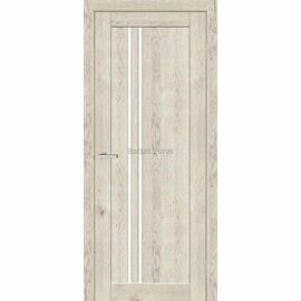 Iekšdurvis IMIRA Gaišais ozols ar gaišu ozolkoka apdari un elegantiem vertikāliem stikla akcentiem, kas piešķir telpai gaišumu.