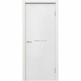 Iekšdurvis LIZA Pro ar krāsotu baltu gludu virsmu un paaugstinātu skaņas izolāciju. Durvis piemērotas jebkuram interjeram.