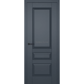 HAMPTON 3 SUPREME – tumšpelēkas durvis ar gludu virsmu un klasisku stilu.
