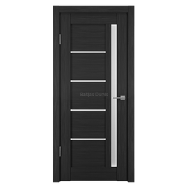 Iekšdurvis MIX-2 Wenge melinga ar tumšu wenge apdari un stikla ielaidumiem, kas rada eleganci un izsmalcinātību.