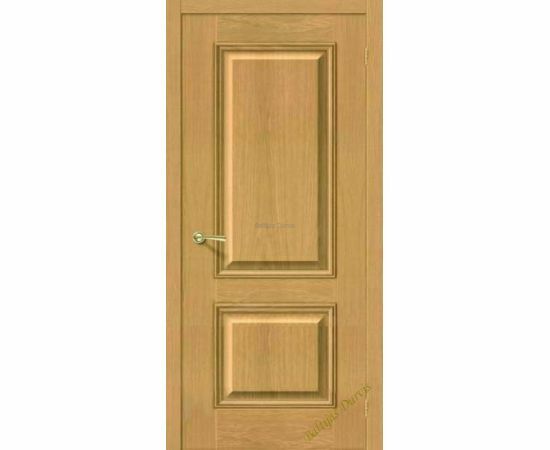 Iekšdurvis GRAND Zelta Ozols ar dabīga koka apdari un tradicionālu dizainu, kas piemērots klasiskām mājām.