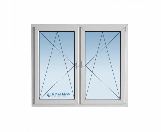 PVC logi Hruščova tipa mājai