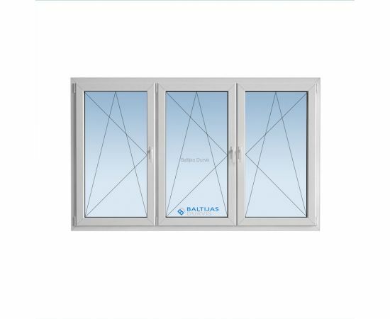 Logi Hruščova tipa māja (paneļu) 1950*1350 mm (3 Vērtne)