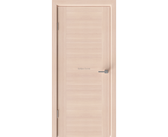 Balināta ozola finierējuma klasiska tipa gludas iekšdurvis. Durvju dizains un tonējums piešķir telpai dabiskumu un gaisīgumu.