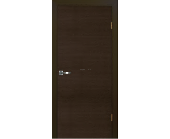 Durvis Bella-L HDL PRO – tumši brūnas finierētas iekšdurvis ar tīru un praktisku dizainu.