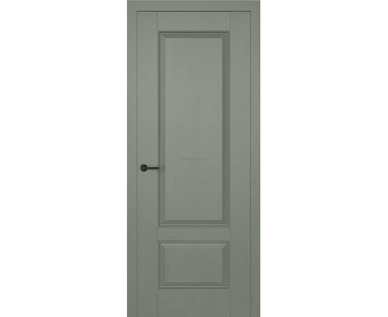 HAMPTON 2 SUPREME – gaišpelēkas iekšdurvis ar gludu virsmu un klasisku stilu.