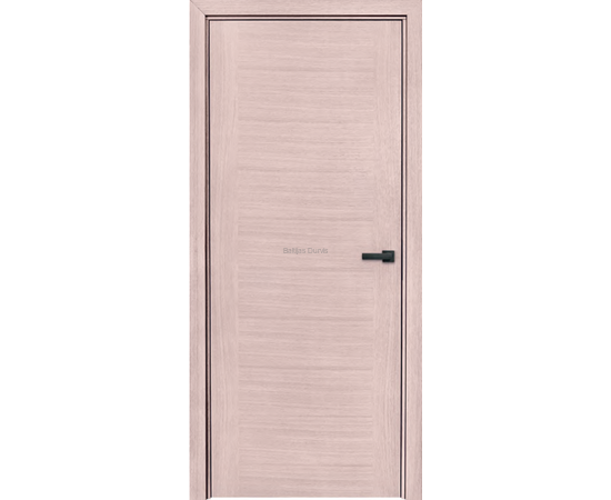 Durvis Torino-L PRO – stilīgas finierētas durvis rozā tonī ar horizontālu finierējumu. Durvis ar akcentu modernam interjeram.