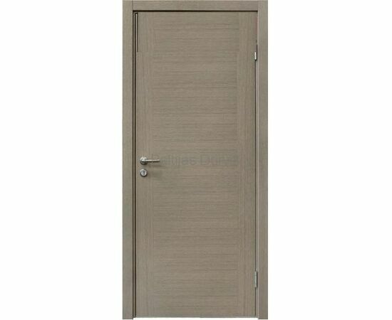 Durvis Bella-L HDL PRO – pelēkbrūnas finierētas iekšdurvis ar tīru un praktisku dizainu.