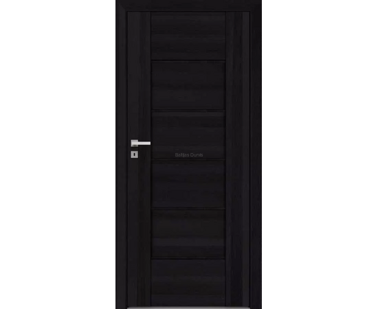 Durvis Aur DRE ar tumšu koka apdari, durvis lieliski iederas vairums interjera stilos.