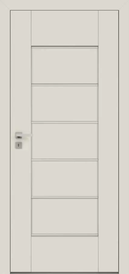 EVEN 6 inserts in the colour of the door leaf