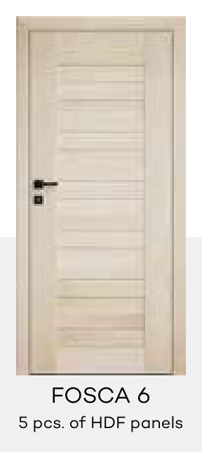 FOSCA 6 5 pcs. of HDF panels