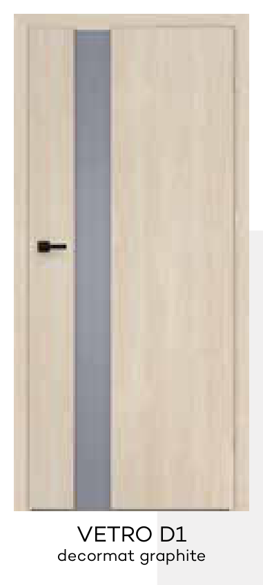 VETRO D1 decormat graphite
