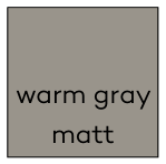 Warm gray matt