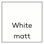 White matt
